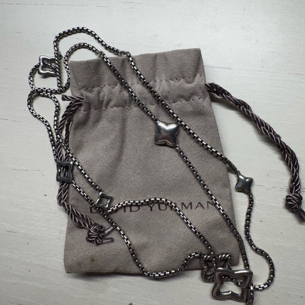 David Yurman Quatrefoil Necklace - Picture 2 of 5